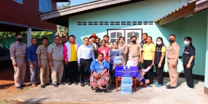 ส่งมอบบ้านตาม “โครงการปรับสภาพแวดล้อมและสิ่งอำนวยความสะดวกสำหรับคนพิการ”
